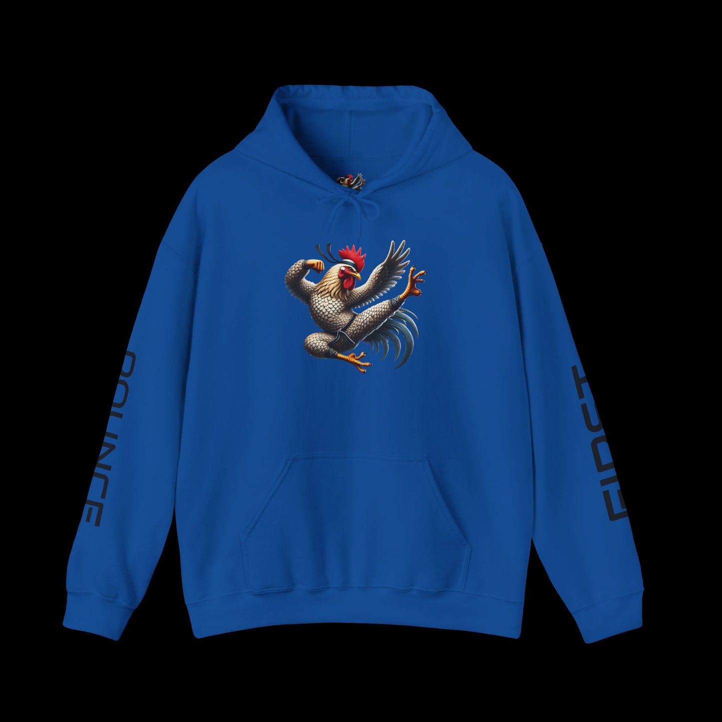 Kung Fu Chicken Hoodie – Unleash the Feathered Fury