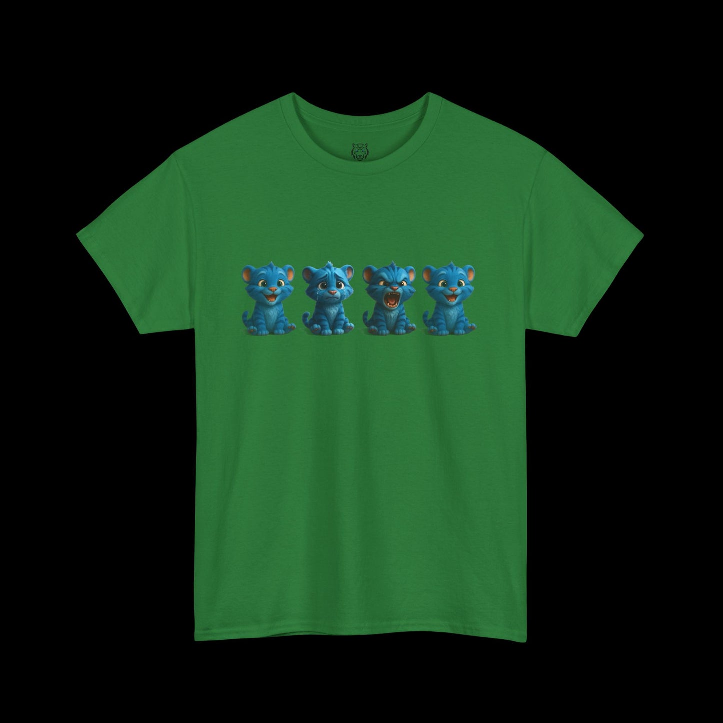 Baby Blue Tiger Cub Tee - The Many Faces of Baby Pounce