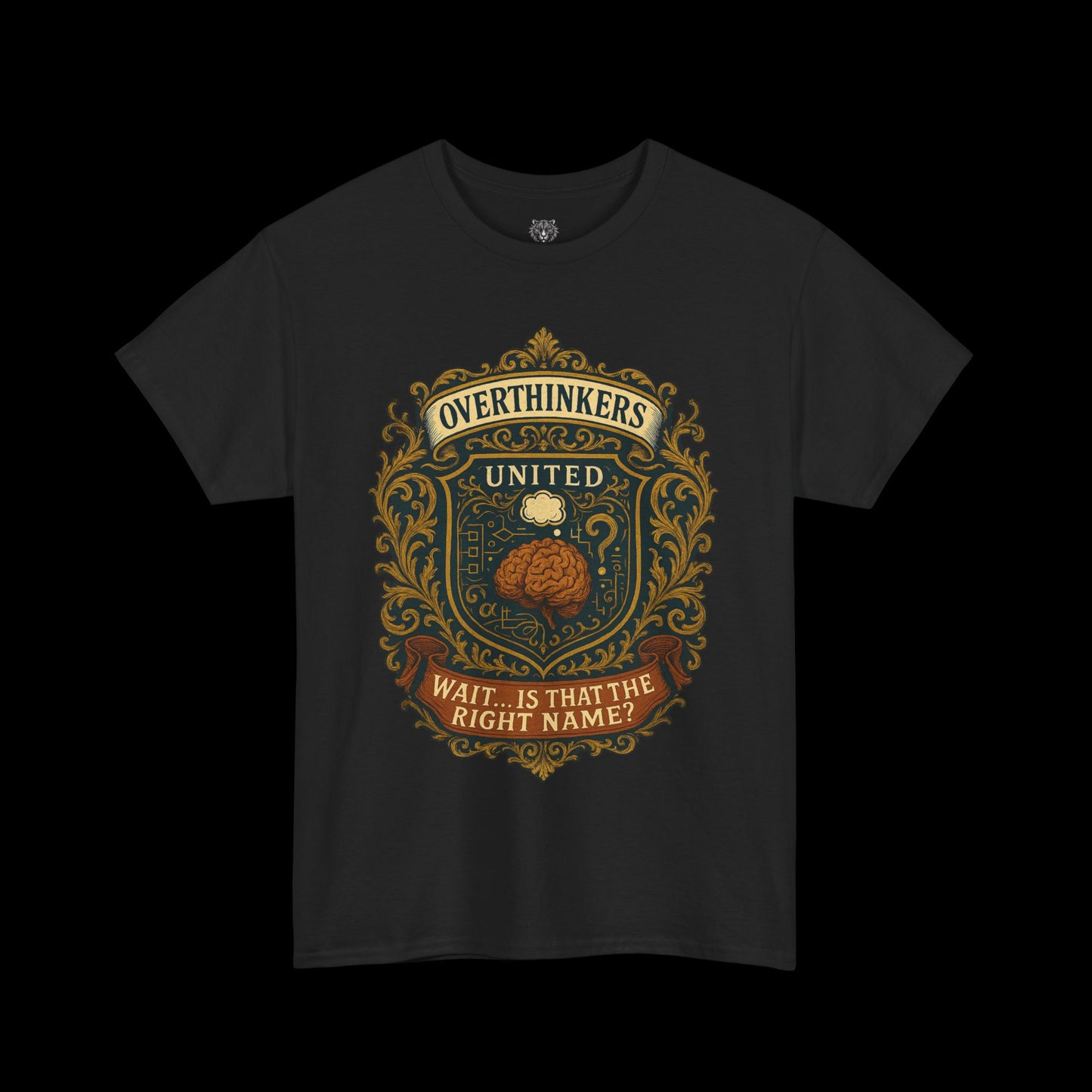 Overthinkers United Tee - Unisex Heavy Cotton Shirt
