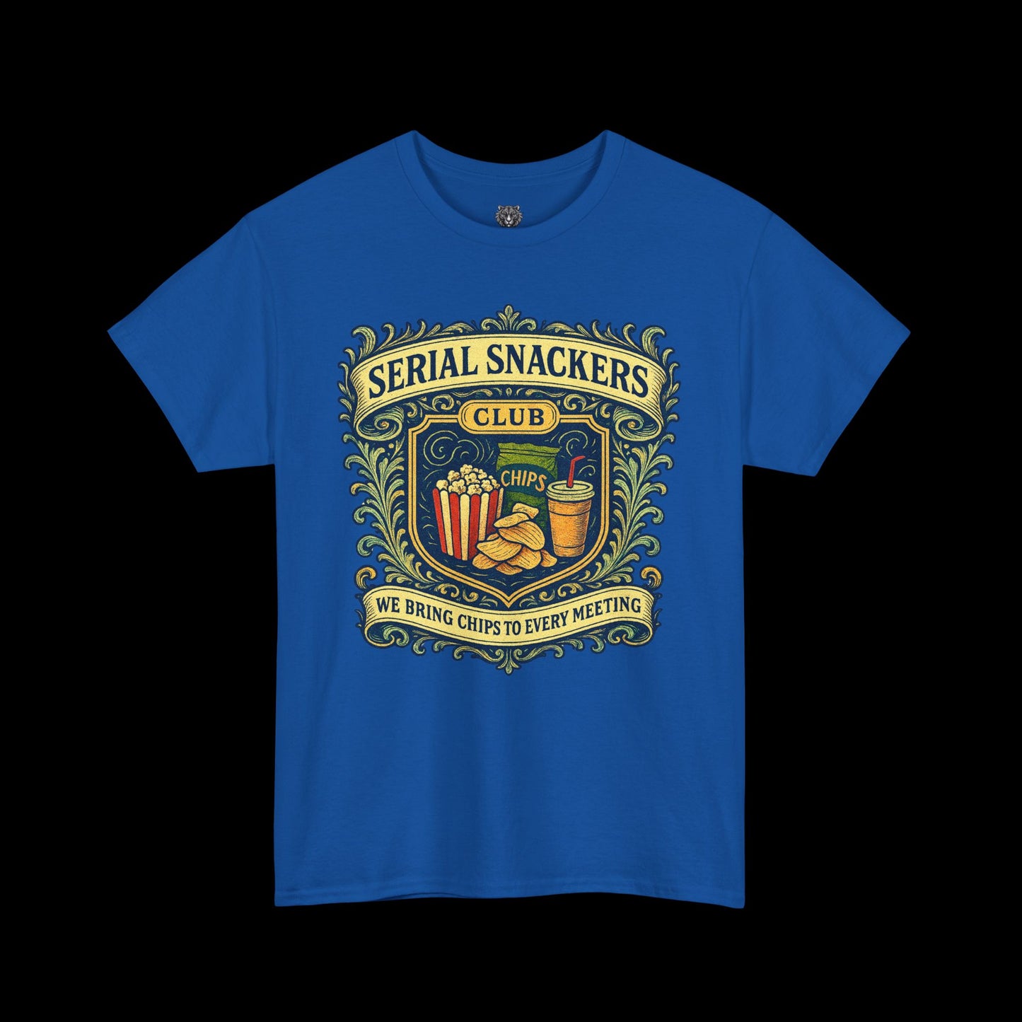 Serial Snackers Club Tee -Official Graphic Crest