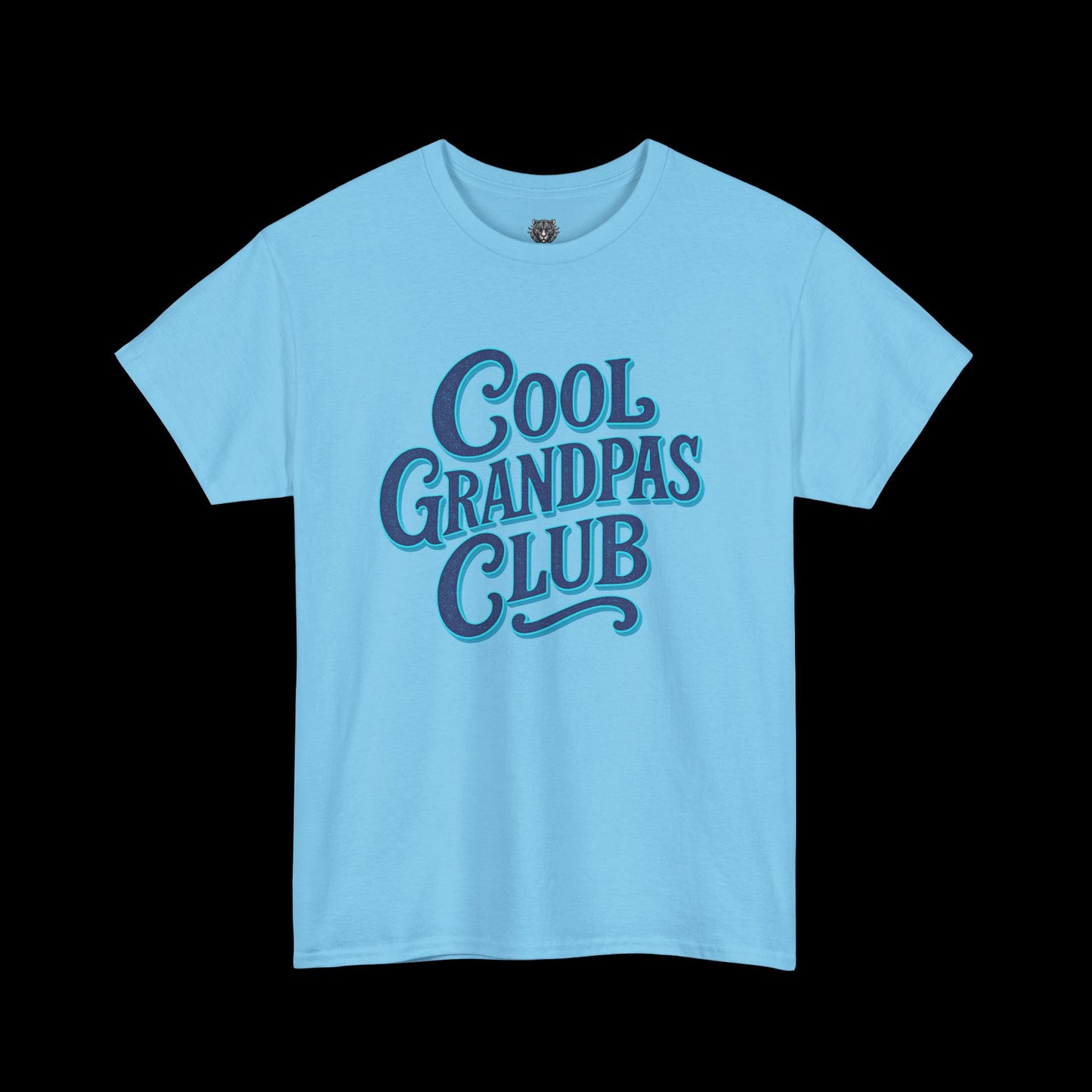 Cool Grandpas Club Tee - Graphic Font Logo