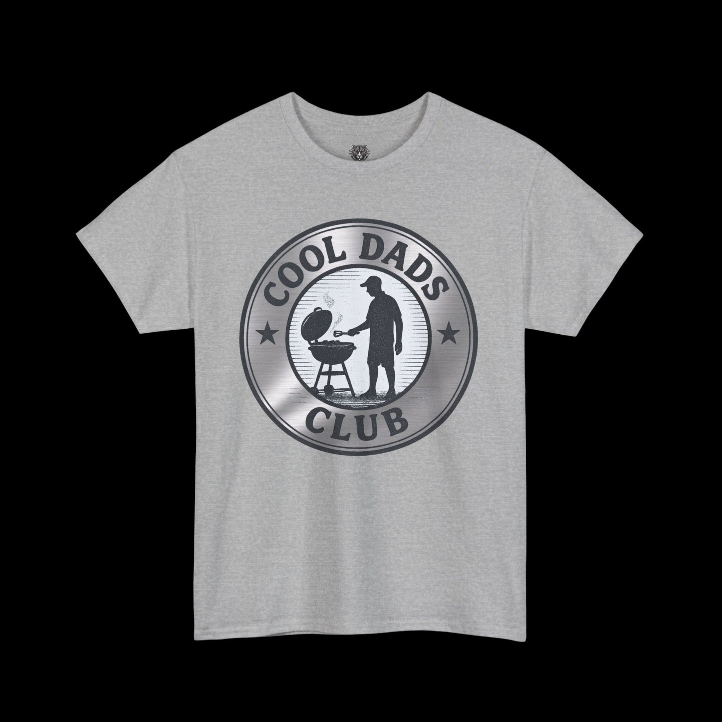 Cool Dads Club BBQ Tee - Graphic Emblem Logo