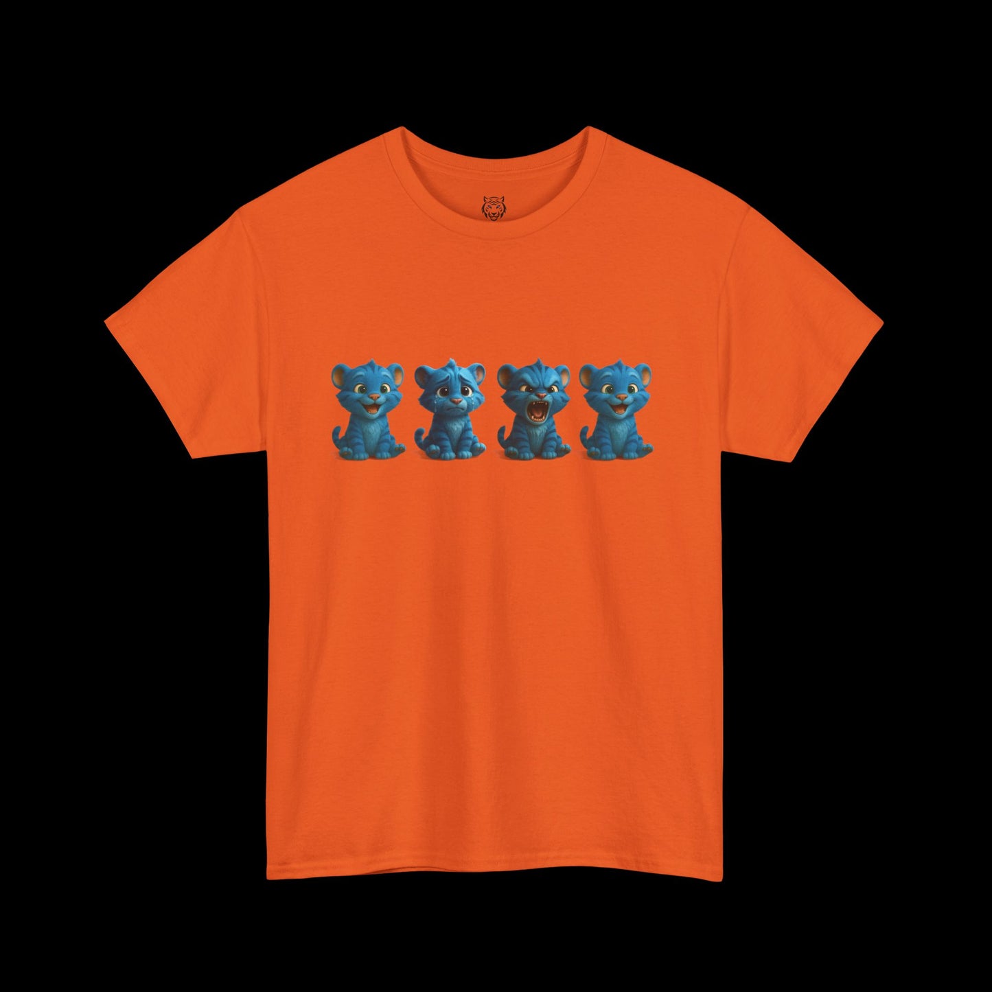 Baby Blue Tiger Cub Tee - The Many Faces of Baby Pounce