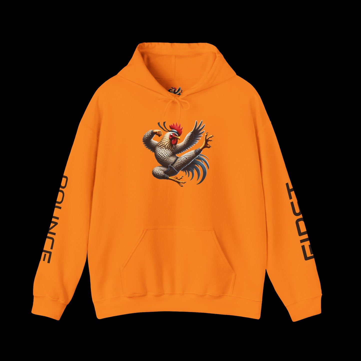 Kung Fu Chicken Hoodie – Unleash the Feathered Fury