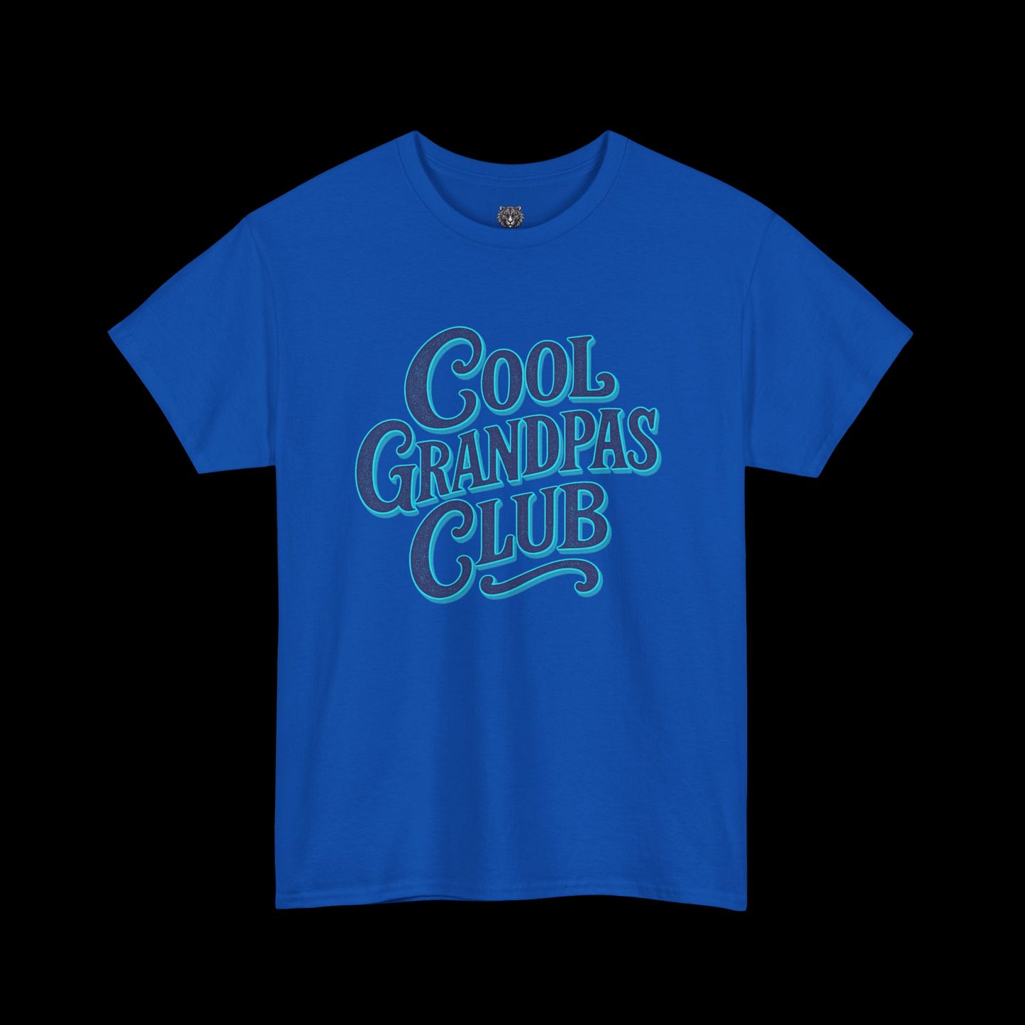 Cool Grandpas Club Tee - Graphic Font Logo