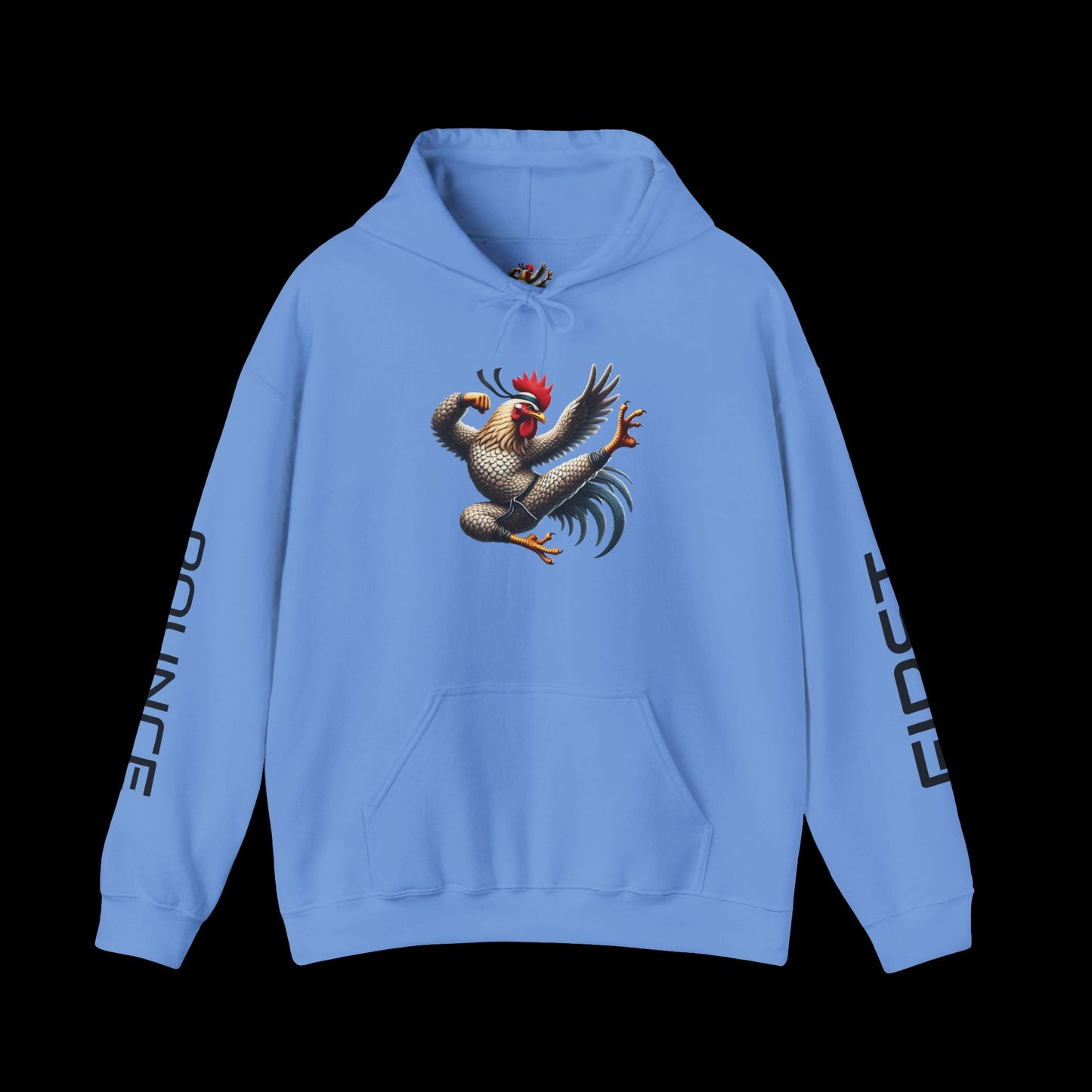 Kung Fu Chicken Hoodie – Unleash the Feathered Fury