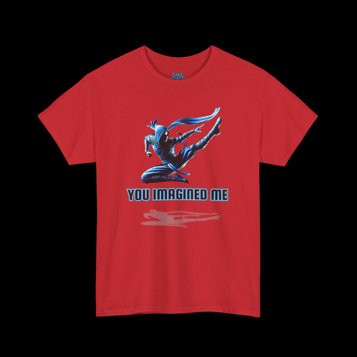You Imagined Me - Blue Ninja Jumping Graphic Tee