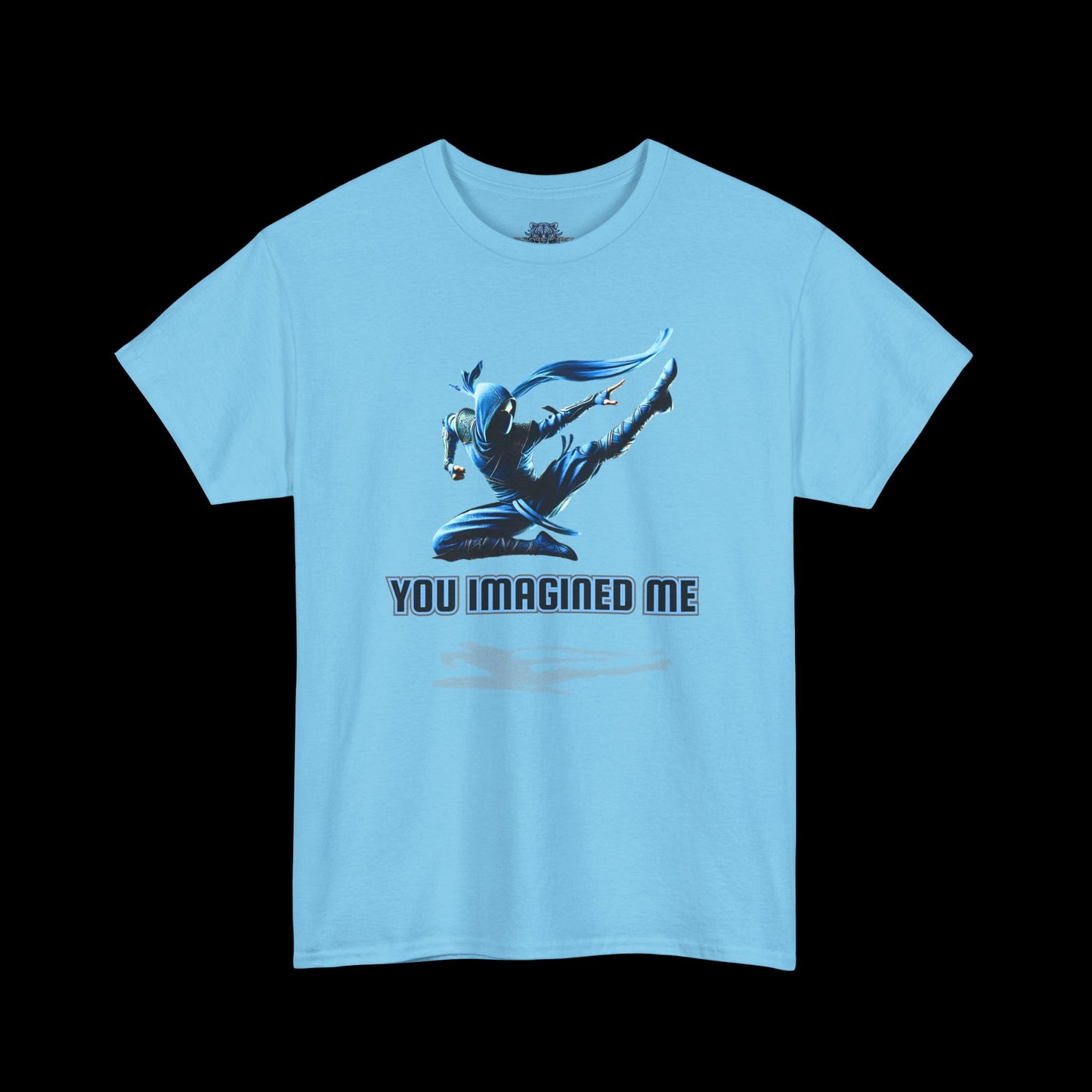 You Imagined Me - Blue Ninja Jumping Graphic Tee