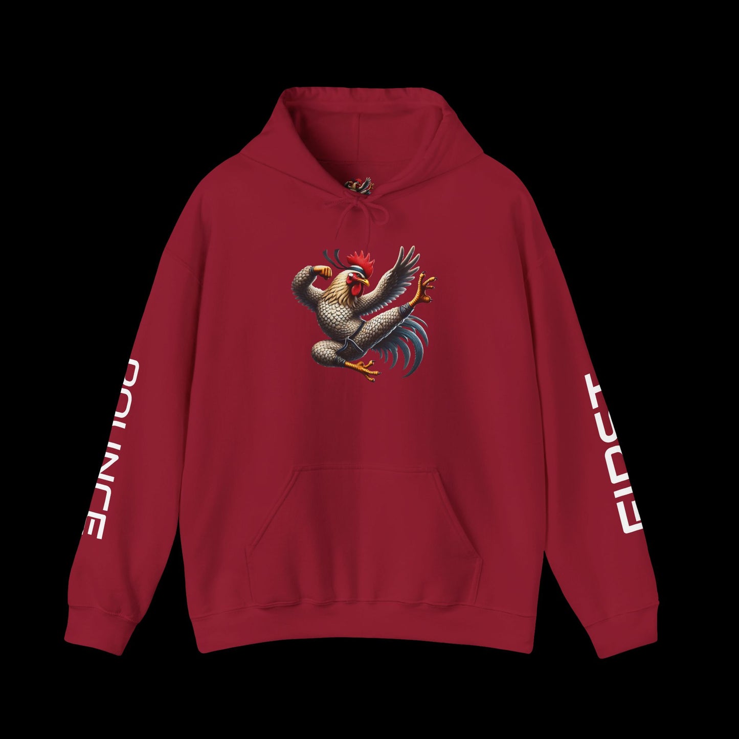 Kung Fu Chicken Hoodie – Unleash the Feathered Fury