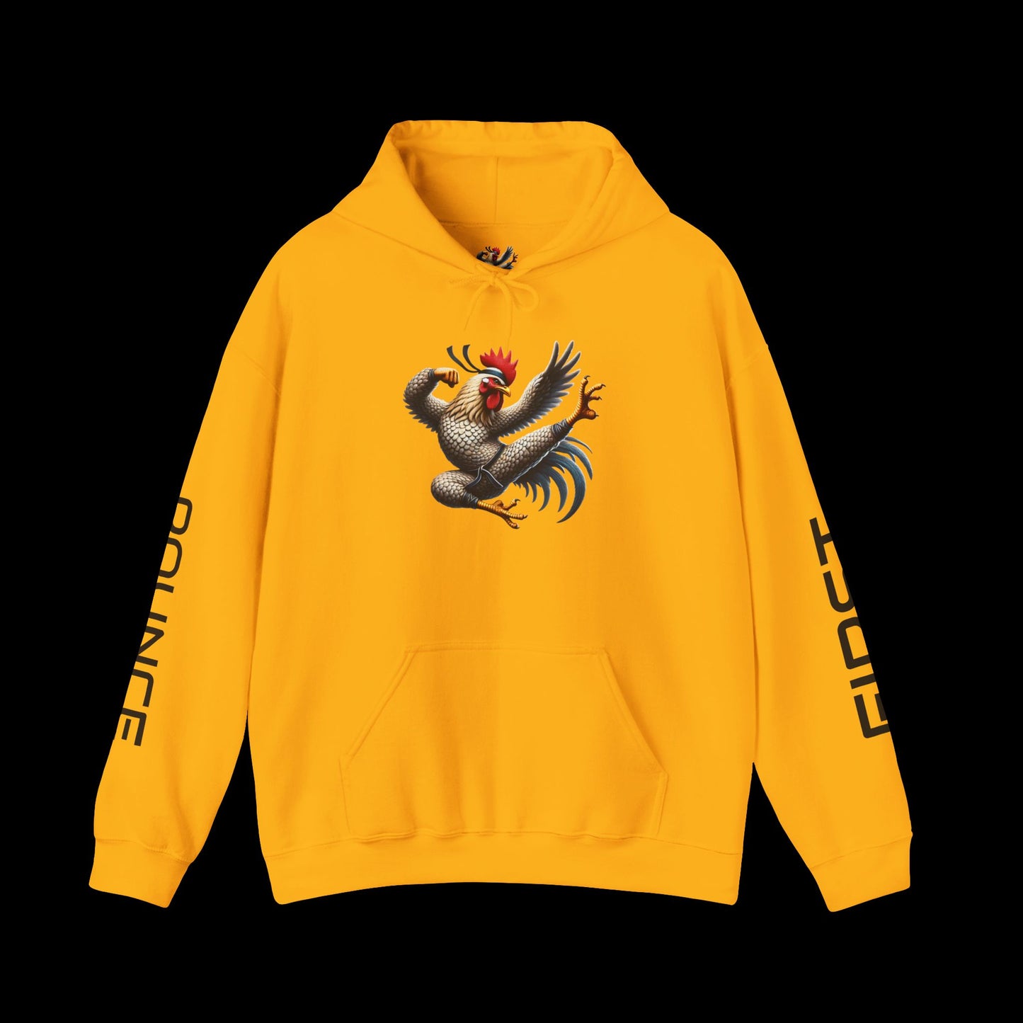 Kung Fu Chicken Hoodie – Unleash the Feathered Fury