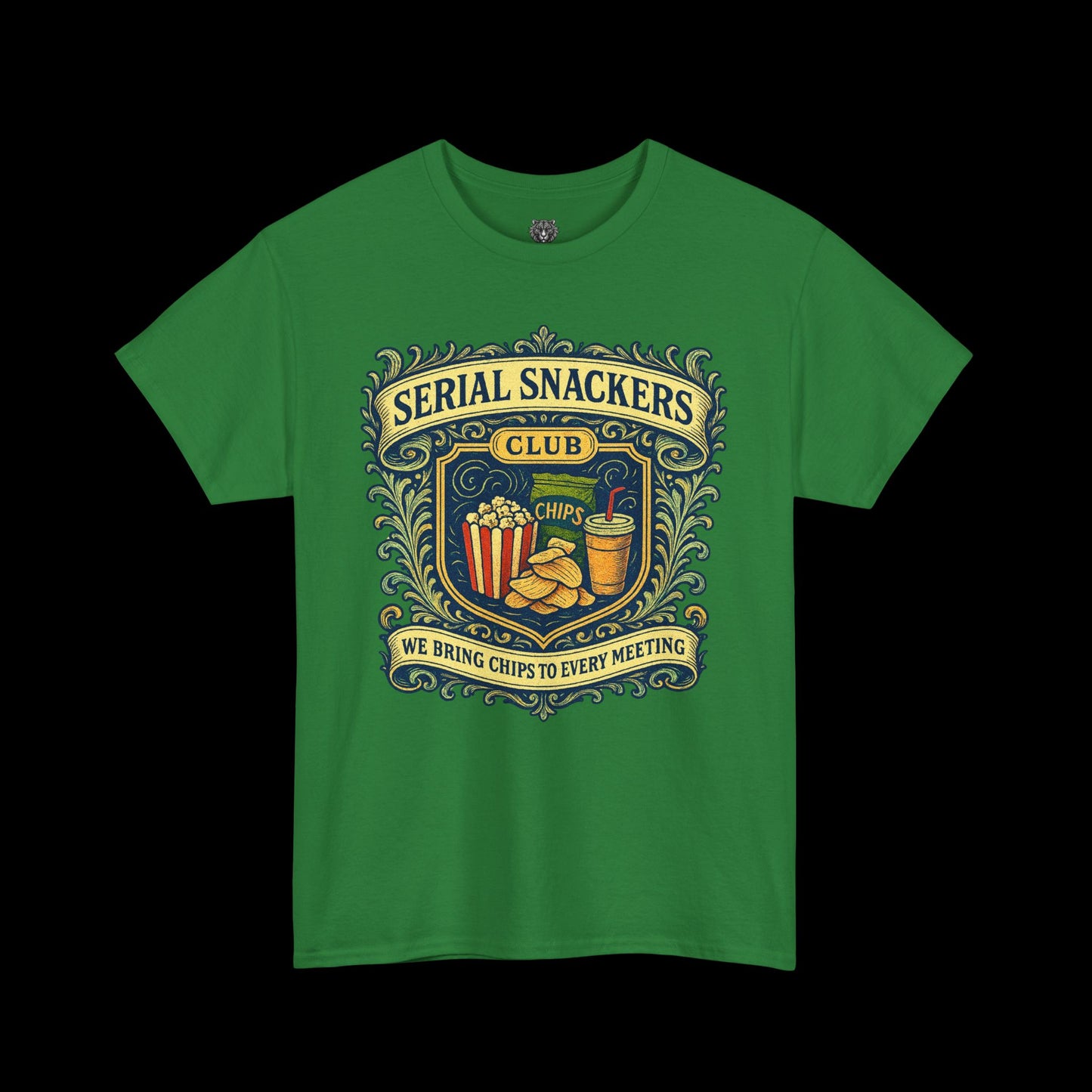 Serial Snackers Club Tee -Official Graphic Crest