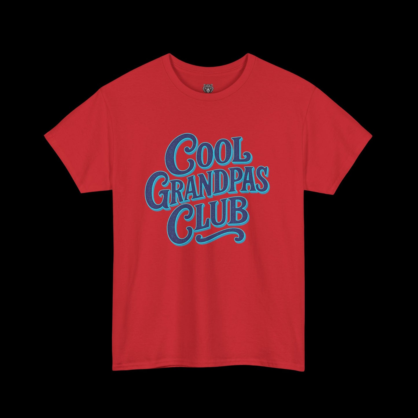 Cool Grandpas Club Tee - Graphic Font Logo