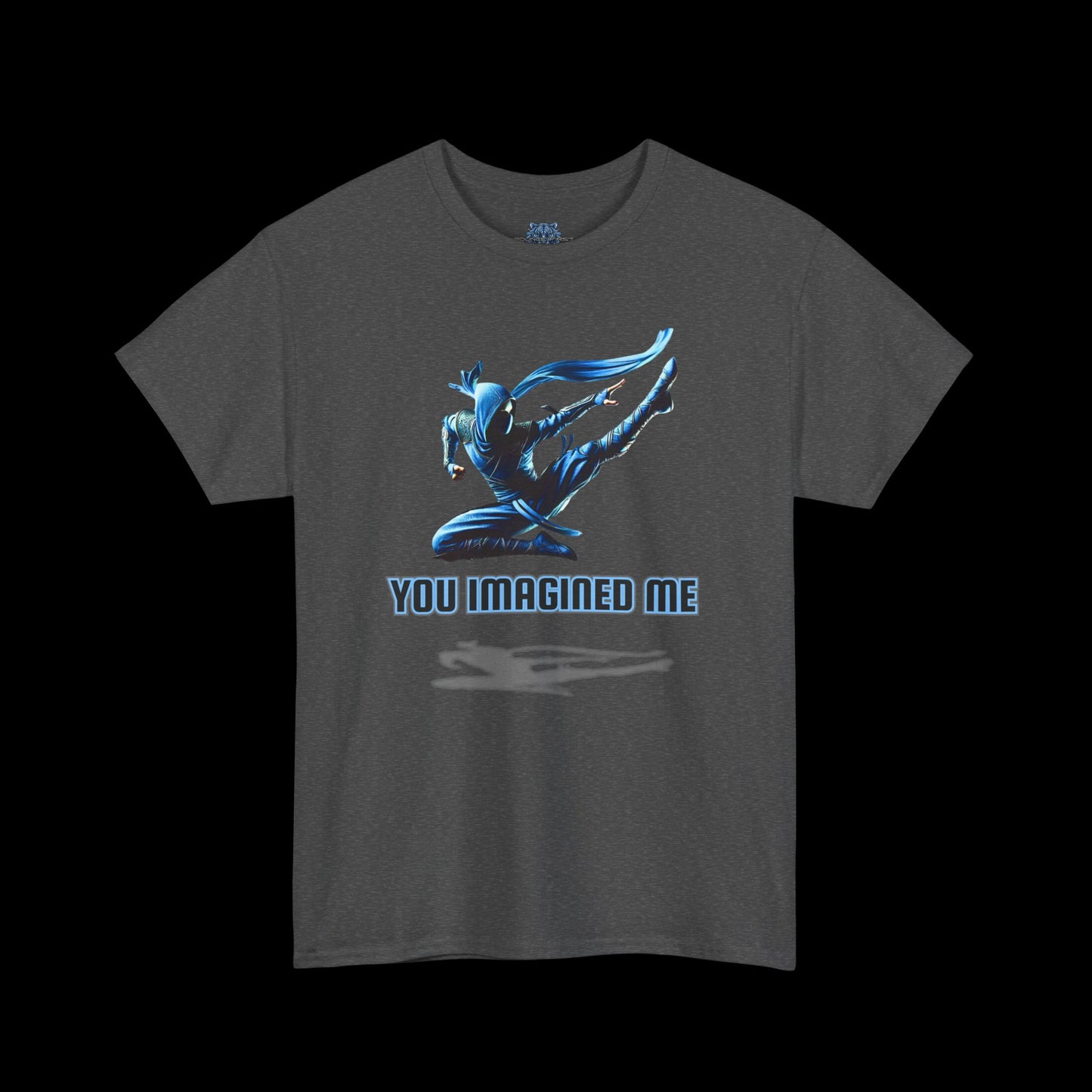 You Imagined Me - Blue Ninja Jumping Graphic Tee