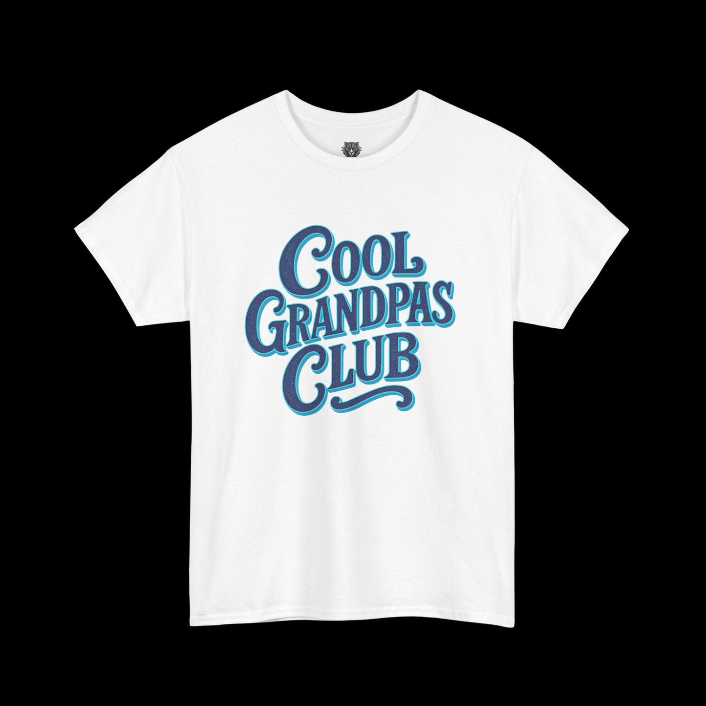 Cool Grandpas Club Tee - Graphic Font Logo