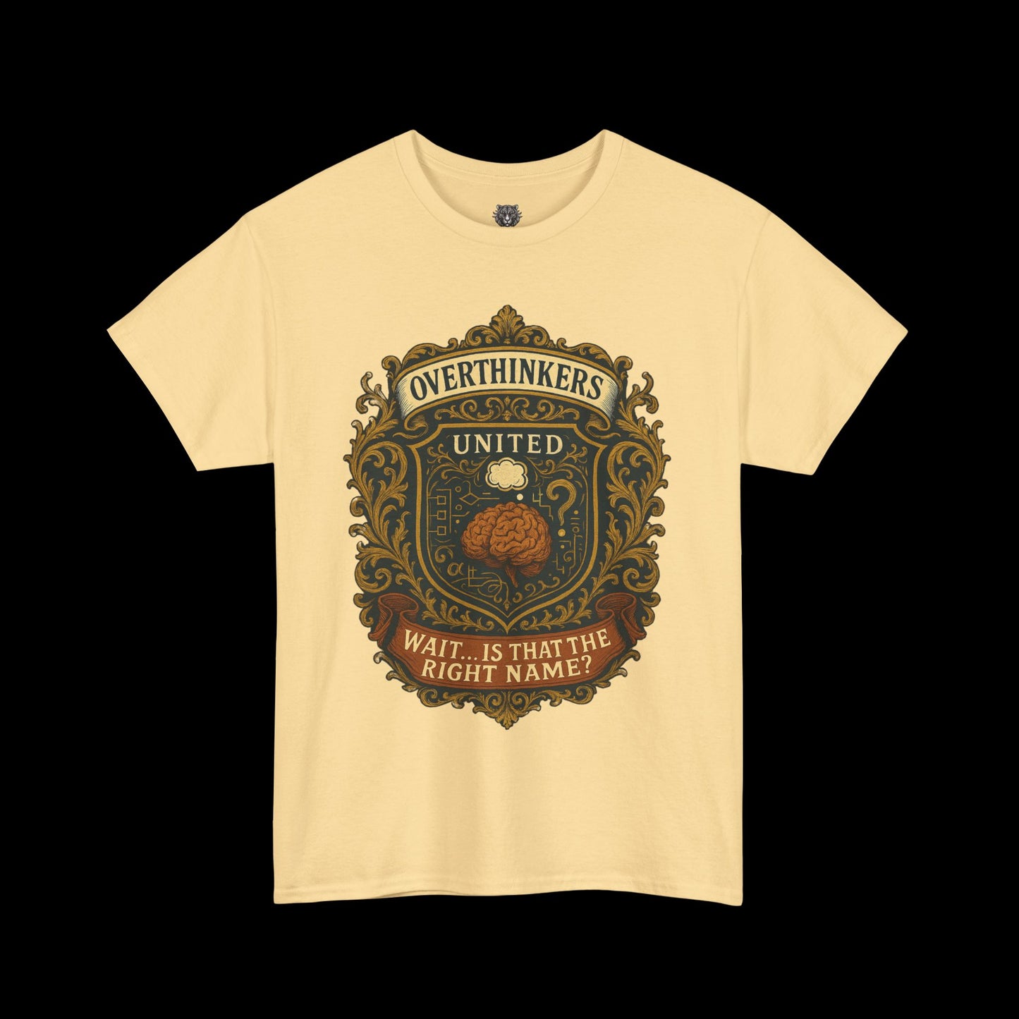 Overthinkers United Tee - Unisex Heavy Cotton Shirt