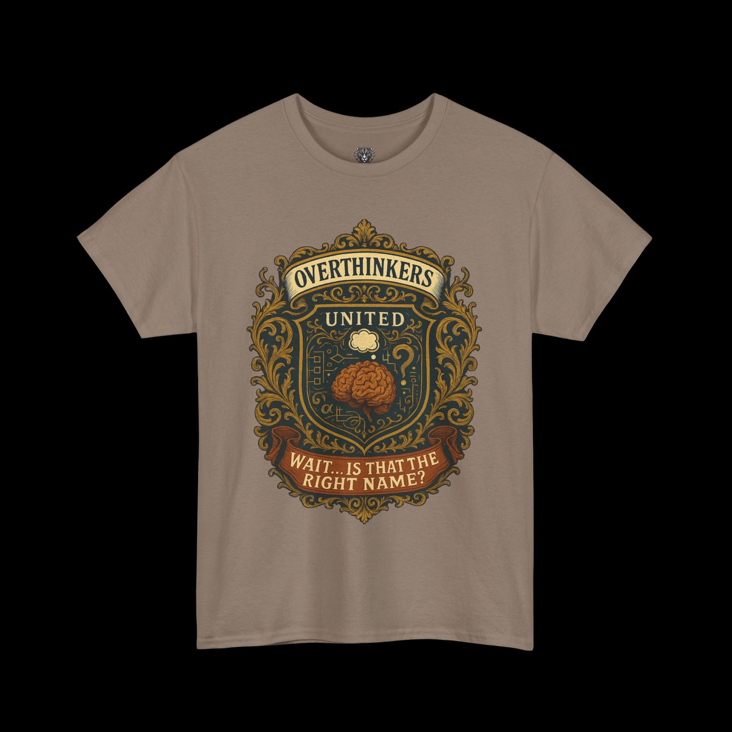 Overthinkers United Tee - Unisex Heavy Cotton Shirt