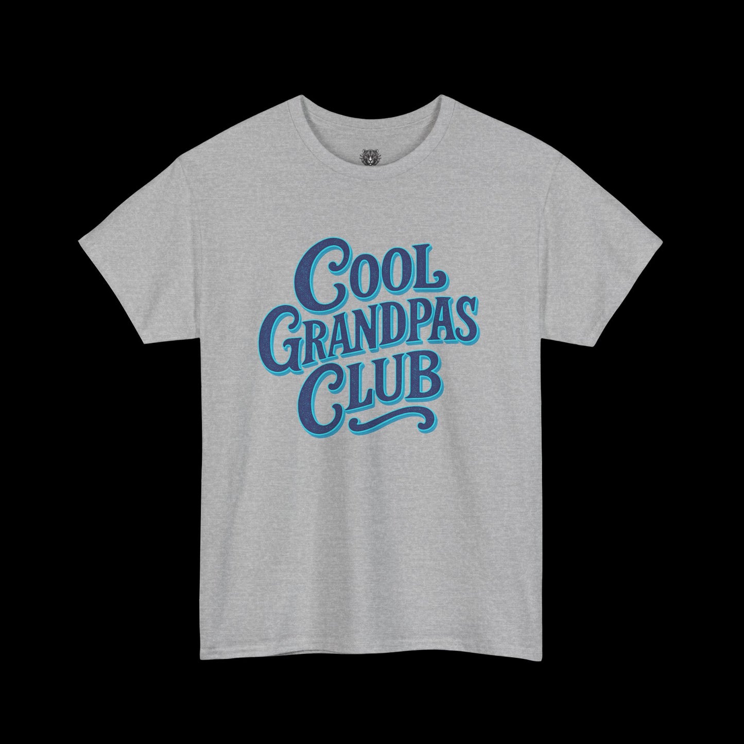 Cool Grandpas Club Tee - Graphic Font Logo
