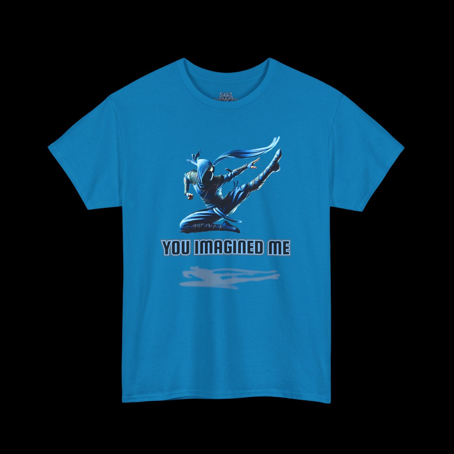 You Imagined Me - Blue Ninja Jumping Graphic Tee