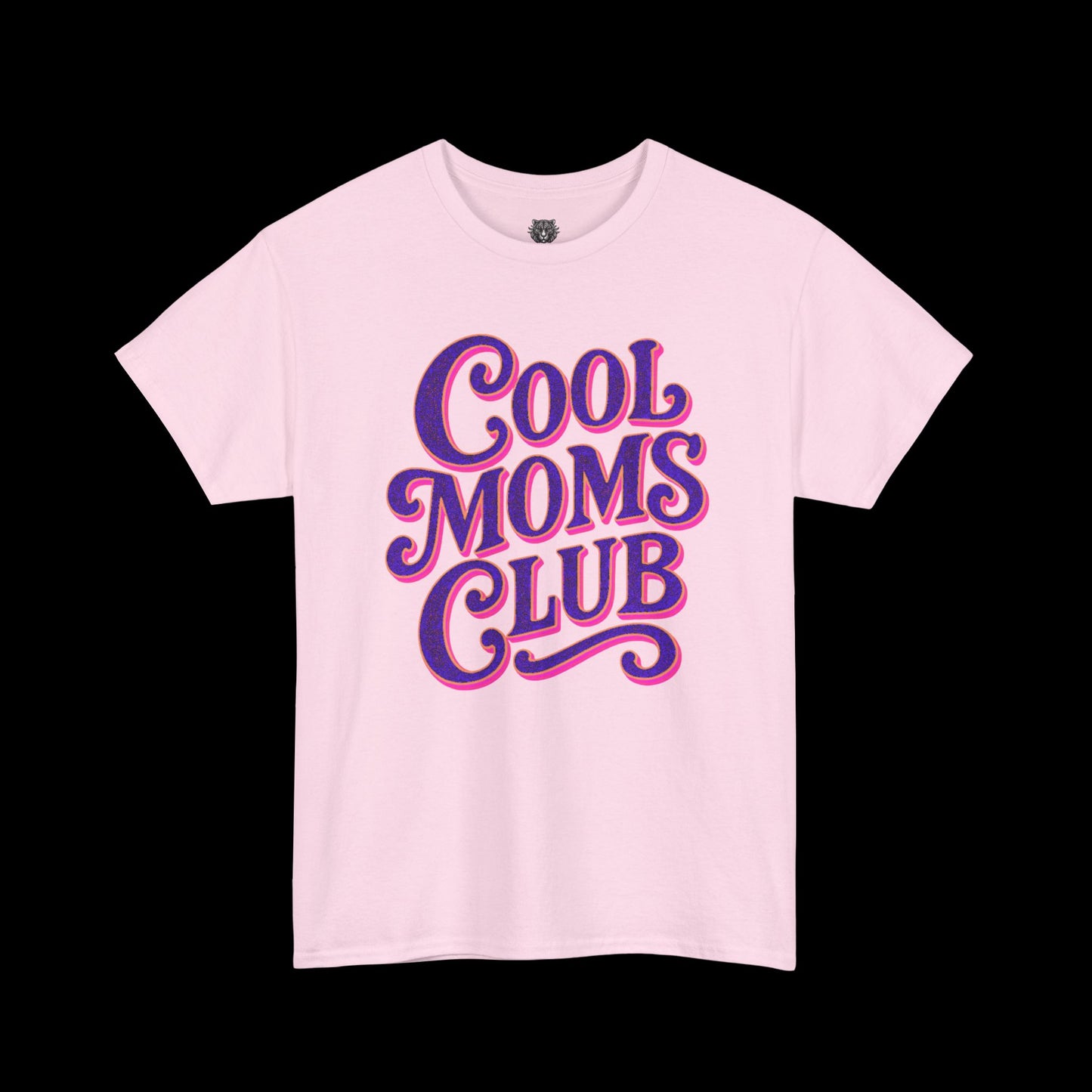Cool Moms Club Tee - Graphic Font Logo