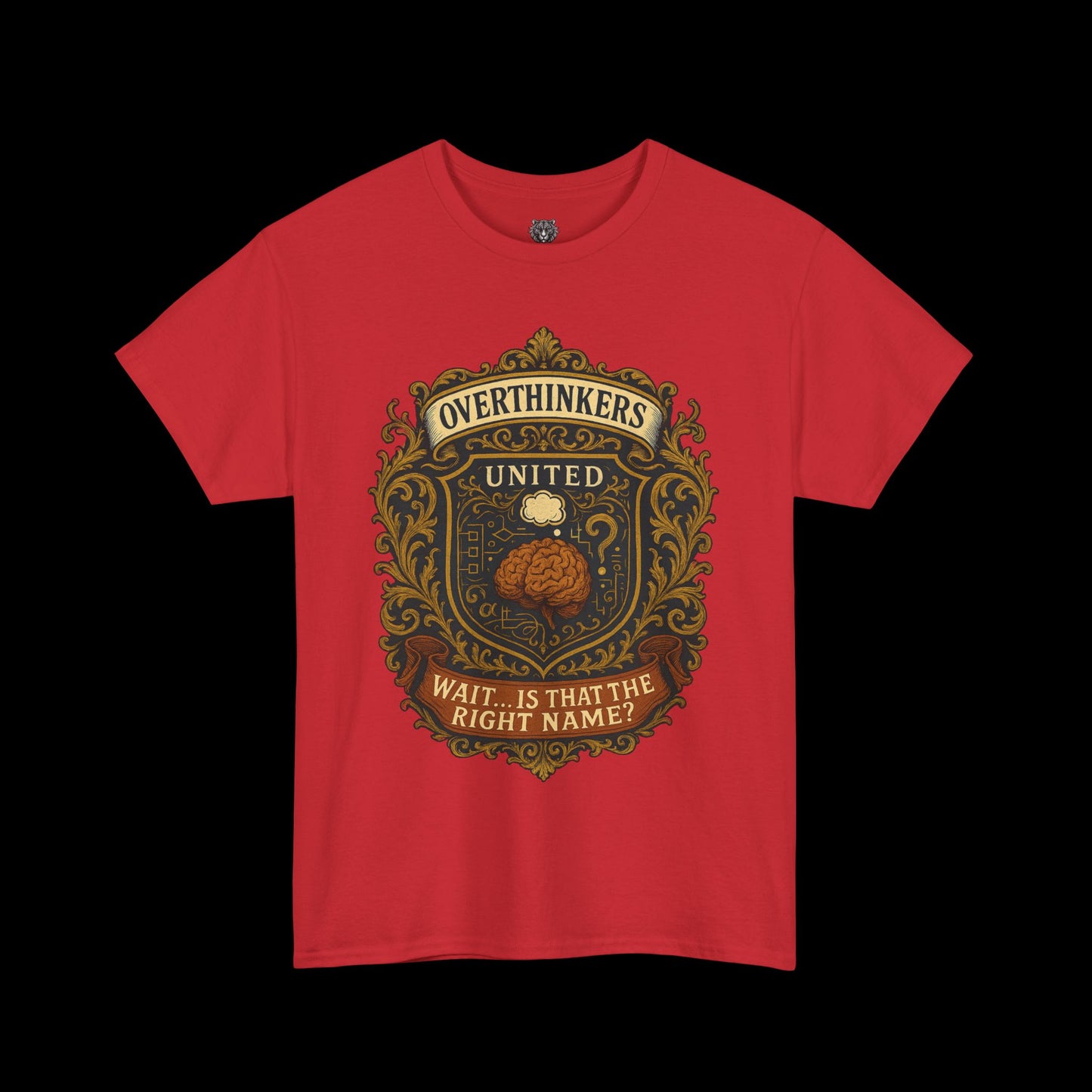 Overthinkers United Tee - Unisex Heavy Cotton Shirt