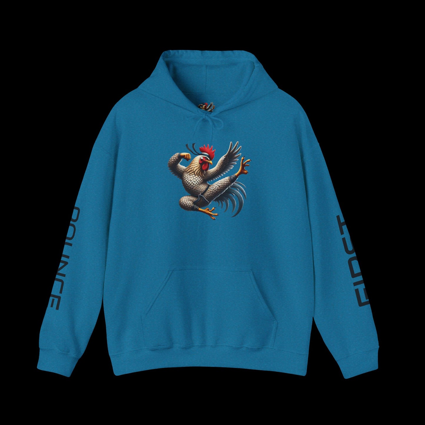 Kung Fu Chicken Hoodie – Unleash the Feathered Fury