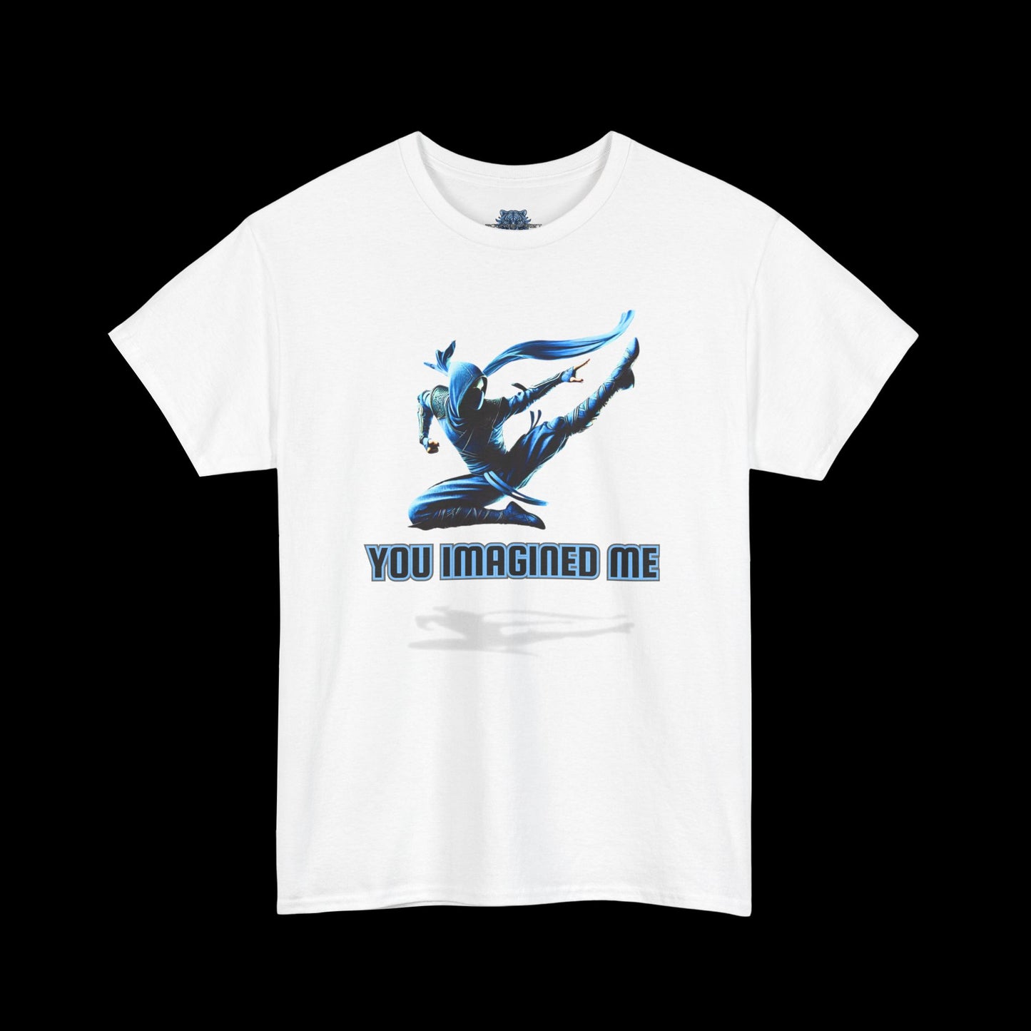 You Imagined Me - Blue Ninja Jumping Graphic Tee