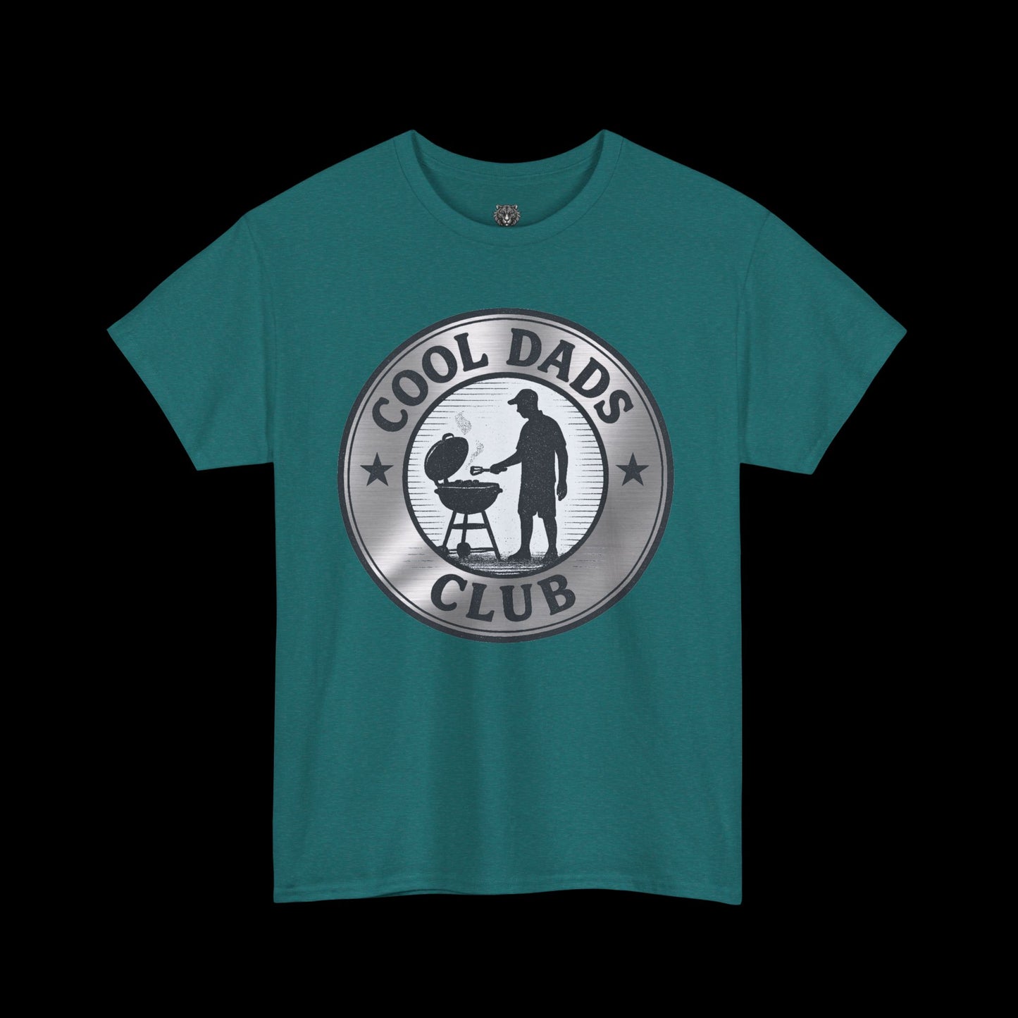 Cool Dads Club BBQ Tee - Graphic Emblem Logo