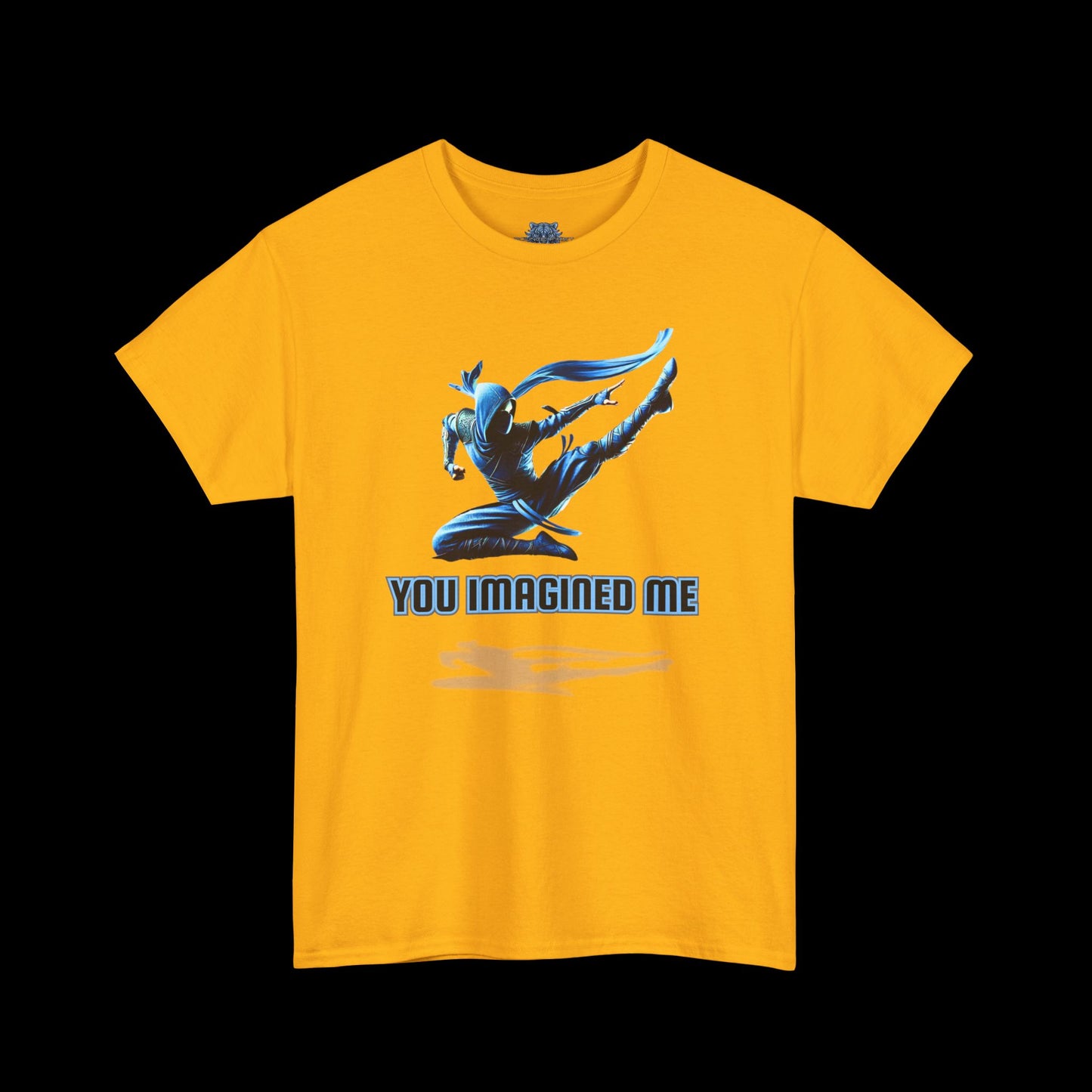 You Imagined Me - Blue Ninja Jumping Graphic Tee