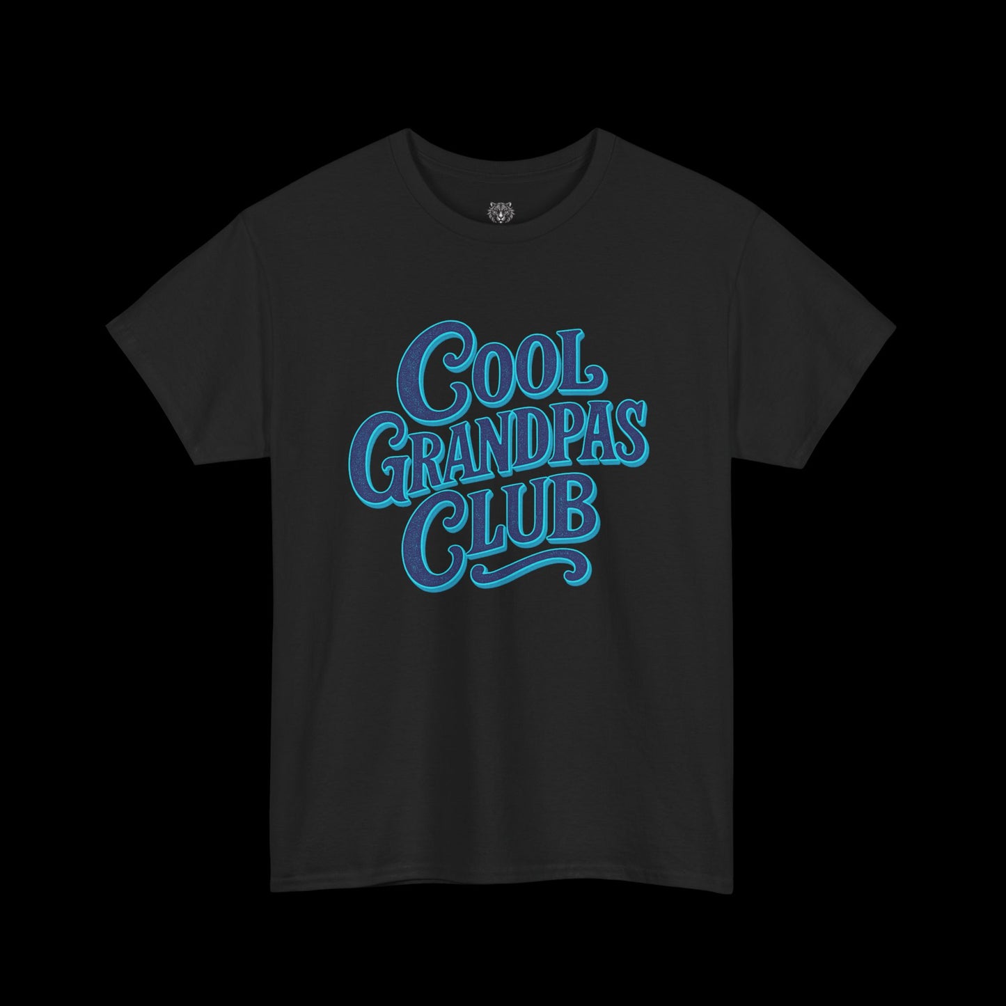 Cool Grandpas Club Tee - Graphic Font Logo