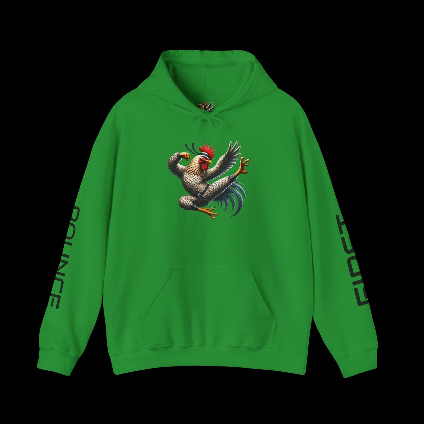 Kung Fu Chicken Hoodie – Unleash the Feathered Fury