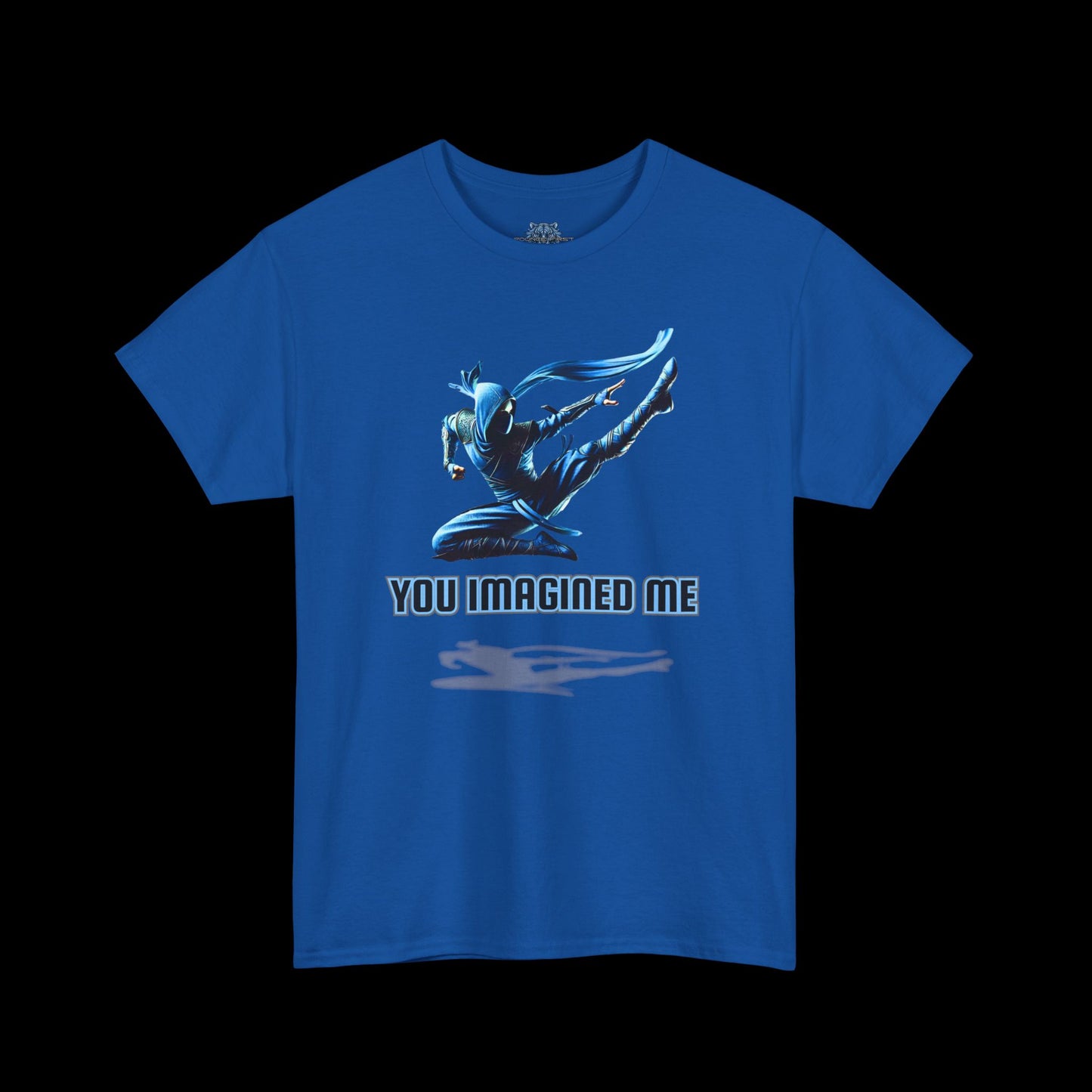 You Imagined Me - Blue Ninja Jumping Graphic Tee