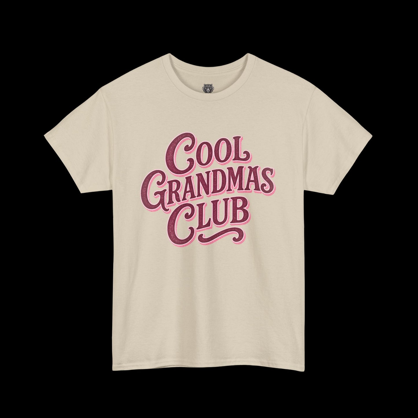 Cool Grandmas Club Tee - Graphic Font Logo