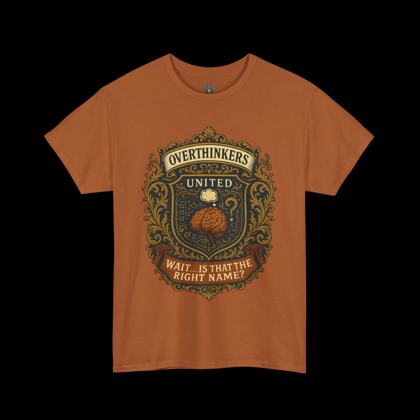 Overthinkers United Tee - Unisex Heavy Cotton Shirt