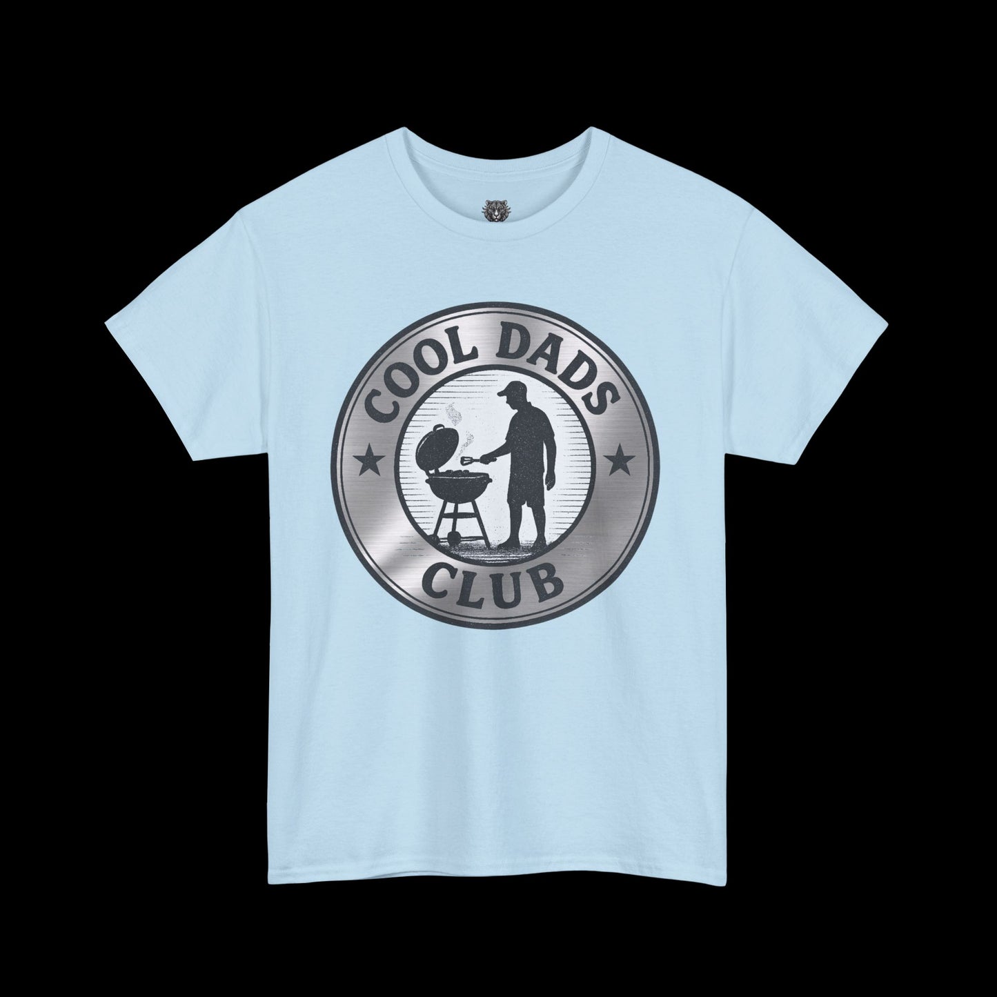 Cool Dads Club BBQ Tee - Graphic Emblem Logo