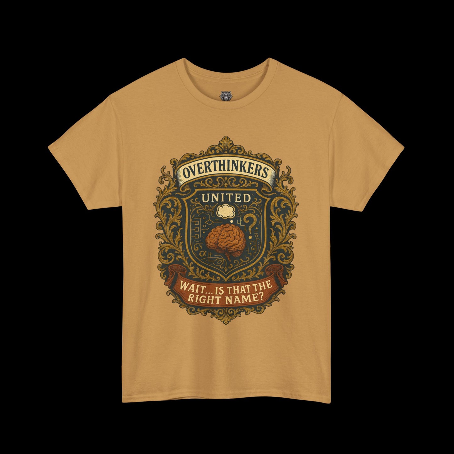 Overthinkers United Tee - Unisex Heavy Cotton Shirt