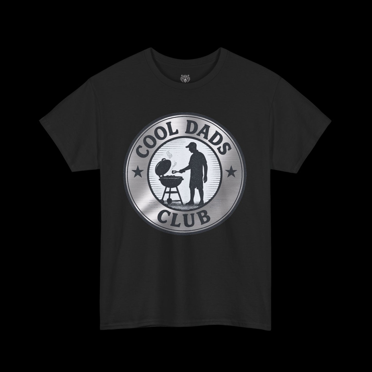 Cool Dads Club BBQ Tee - Graphic Emblem Logo