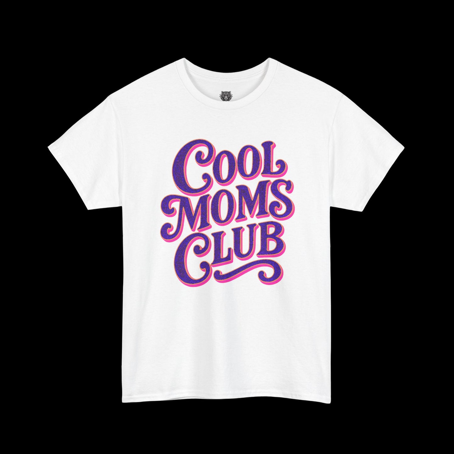 Cool Moms Club Tee - Graphic Font Logo