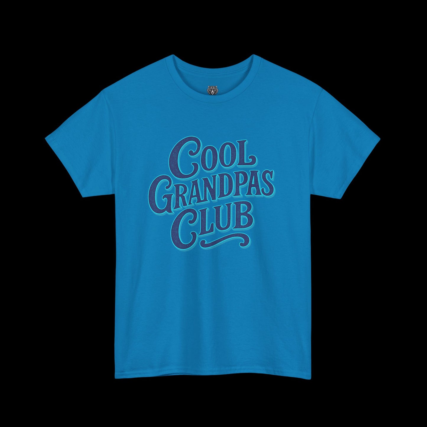 Cool Grandpas Club Tee - Graphic Font Logo