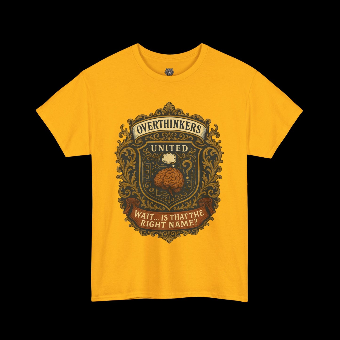 Overthinkers United Tee - Unisex Heavy Cotton Shirt