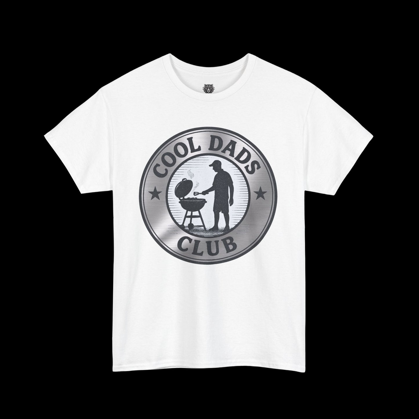 Cool Dads Club BBQ Tee - Graphic Emblem Logo