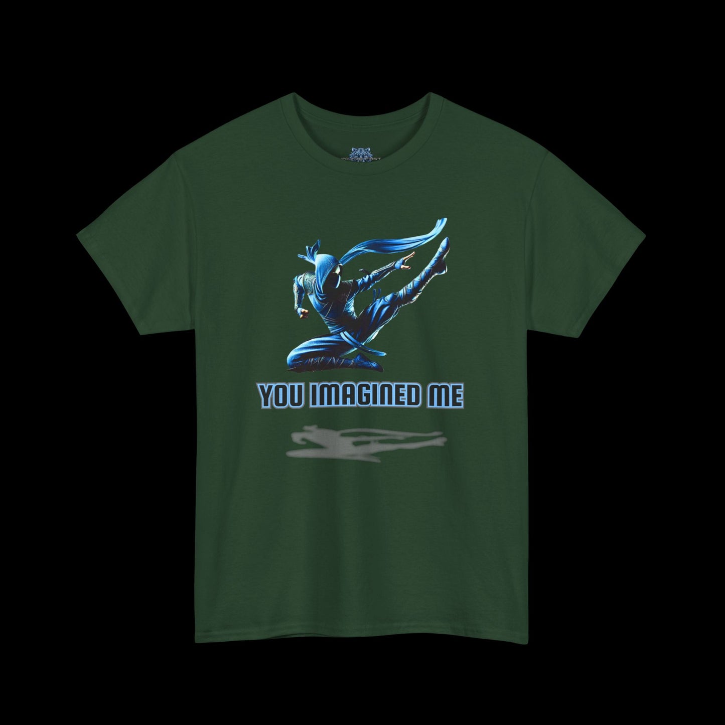 You Imagined Me - Blue Ninja Jumping Graphic Tee