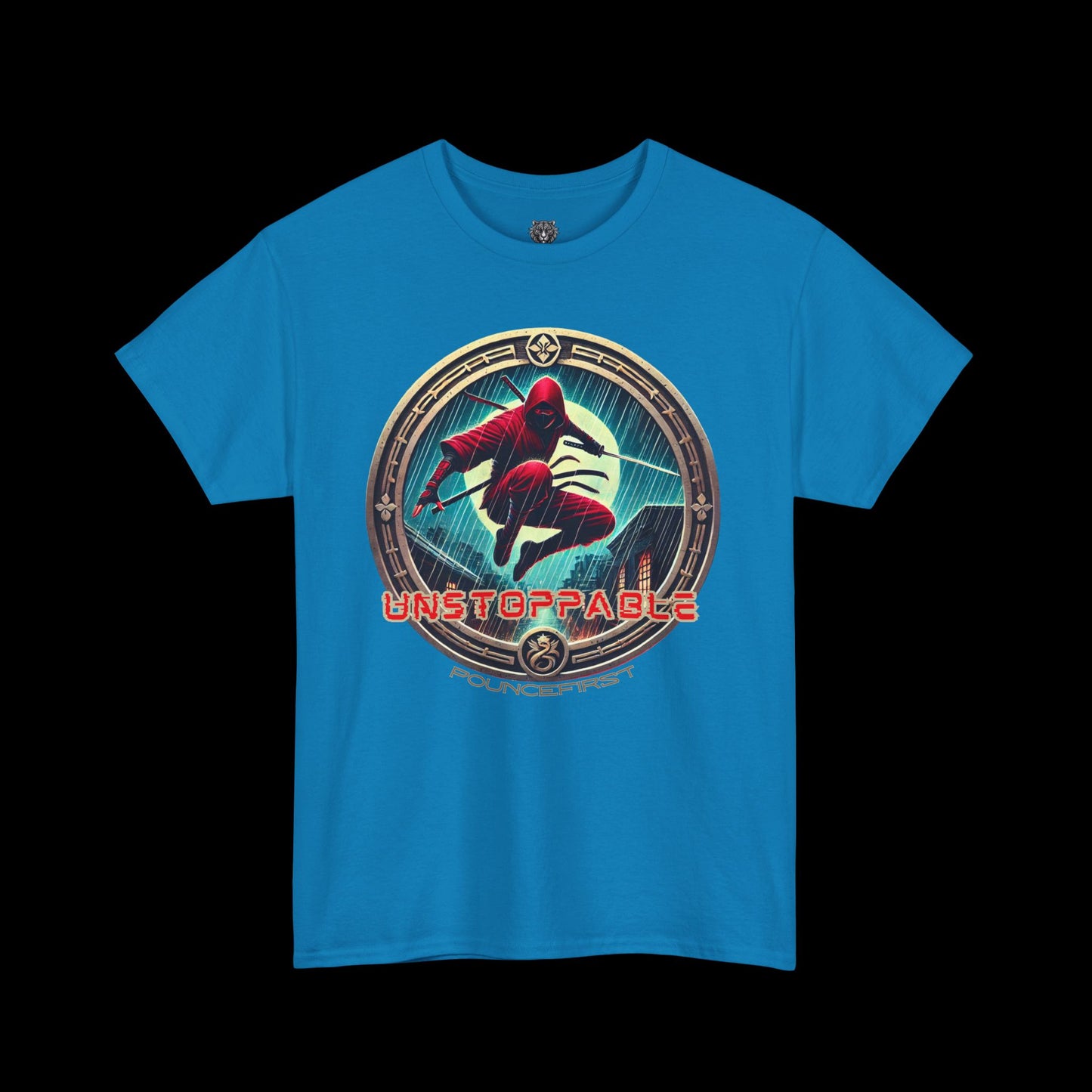 Unstoppable Red Ninja Tee – Awaken the Warrior Within