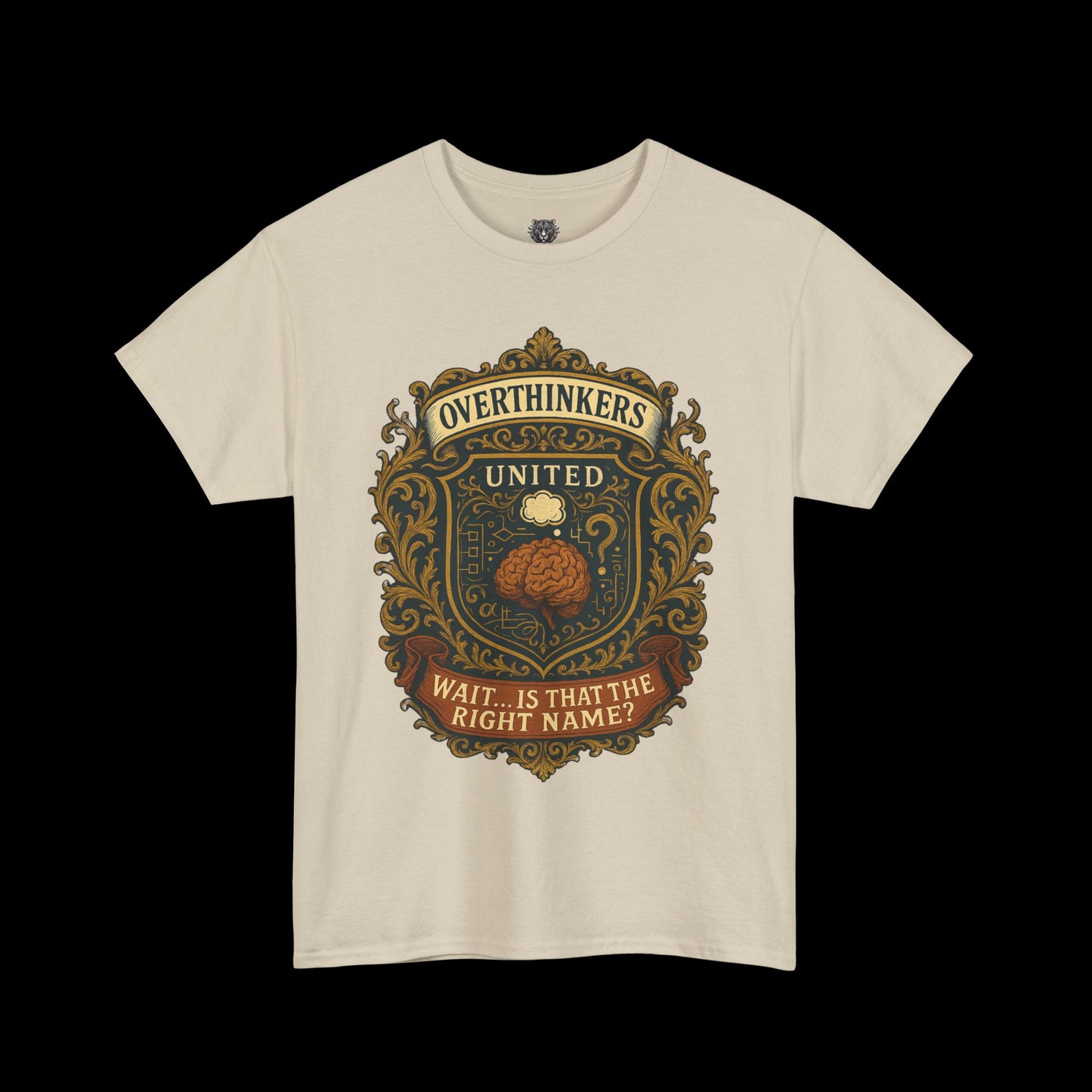 Overthinkers United Tee - Unisex Heavy Cotton Shirt
