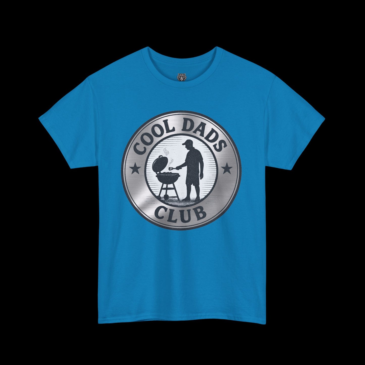 Cool Dads Club BBQ Tee - Graphic Emblem Logo