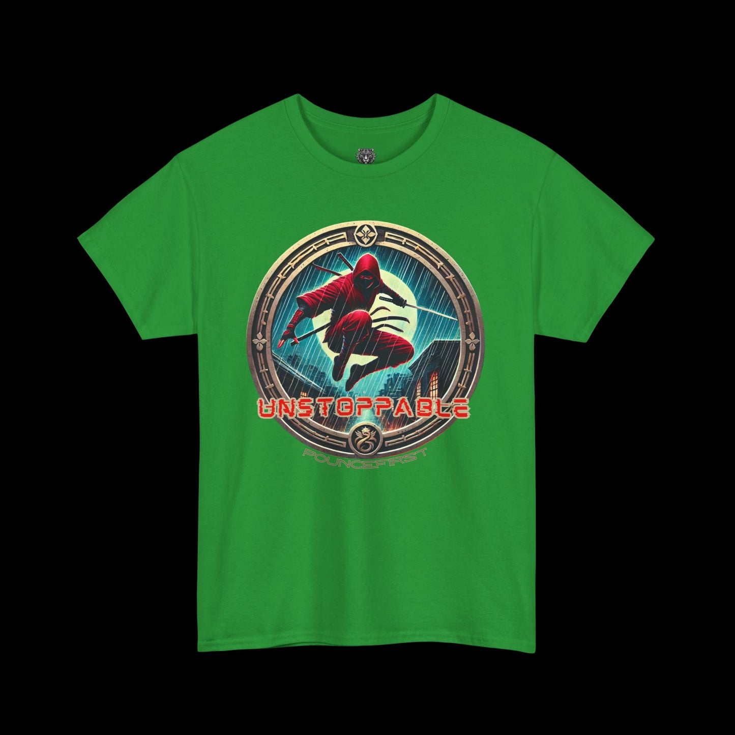 Unstoppable Red Ninja Tee – Awaken the Warrior Within