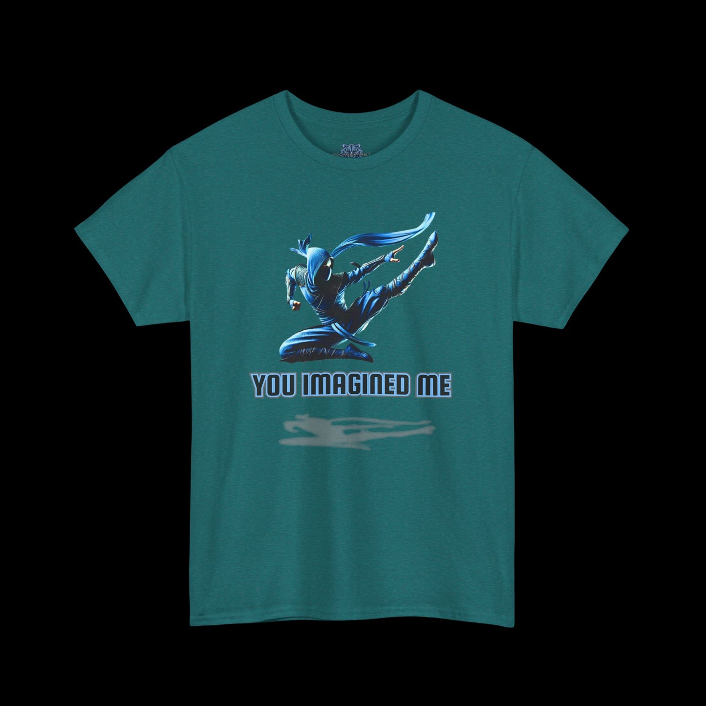 You Imagined Me - Blue Ninja Jumping Graphic Tee
