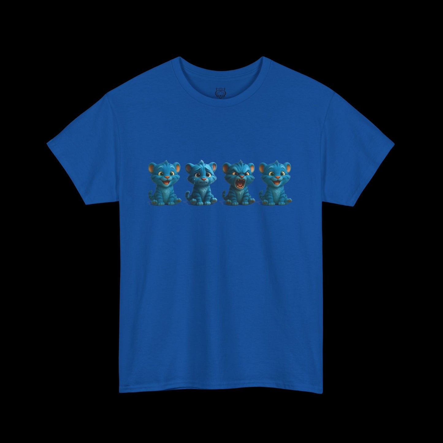 Baby Blue Tiger Cub Tee - The Many Faces of Baby Pounce