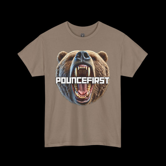 Roaring Bear Tee – Fierce Bear Graphic T-Shirt