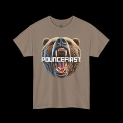 Roaring Bear Tee – Fierce Bear Graphic T-Shirt