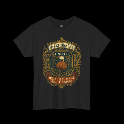 Overthinkers United Tee - Unisex Heavy Cotton Shirt